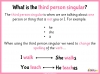 Adding s and es to Verbs - Year 1 Teaching Resources (slide 5/26)